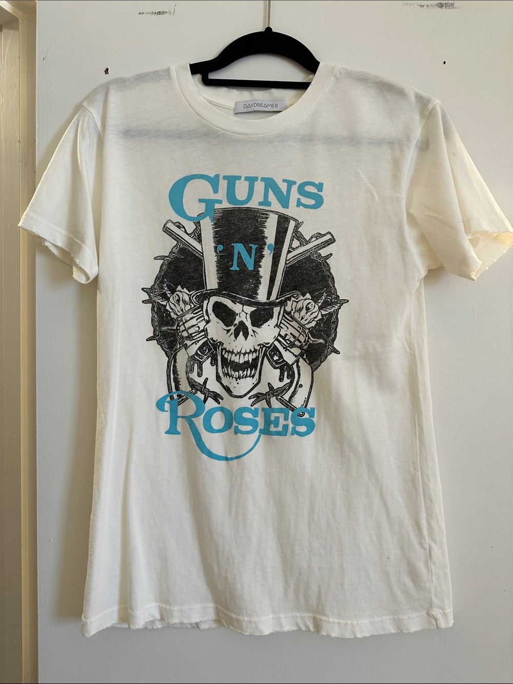 Daydreamer White Guns N' Roses Graphic Tee